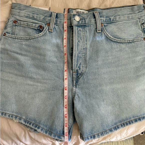 NWT Agolde Parker Long Shorts - Picture 6 of 8